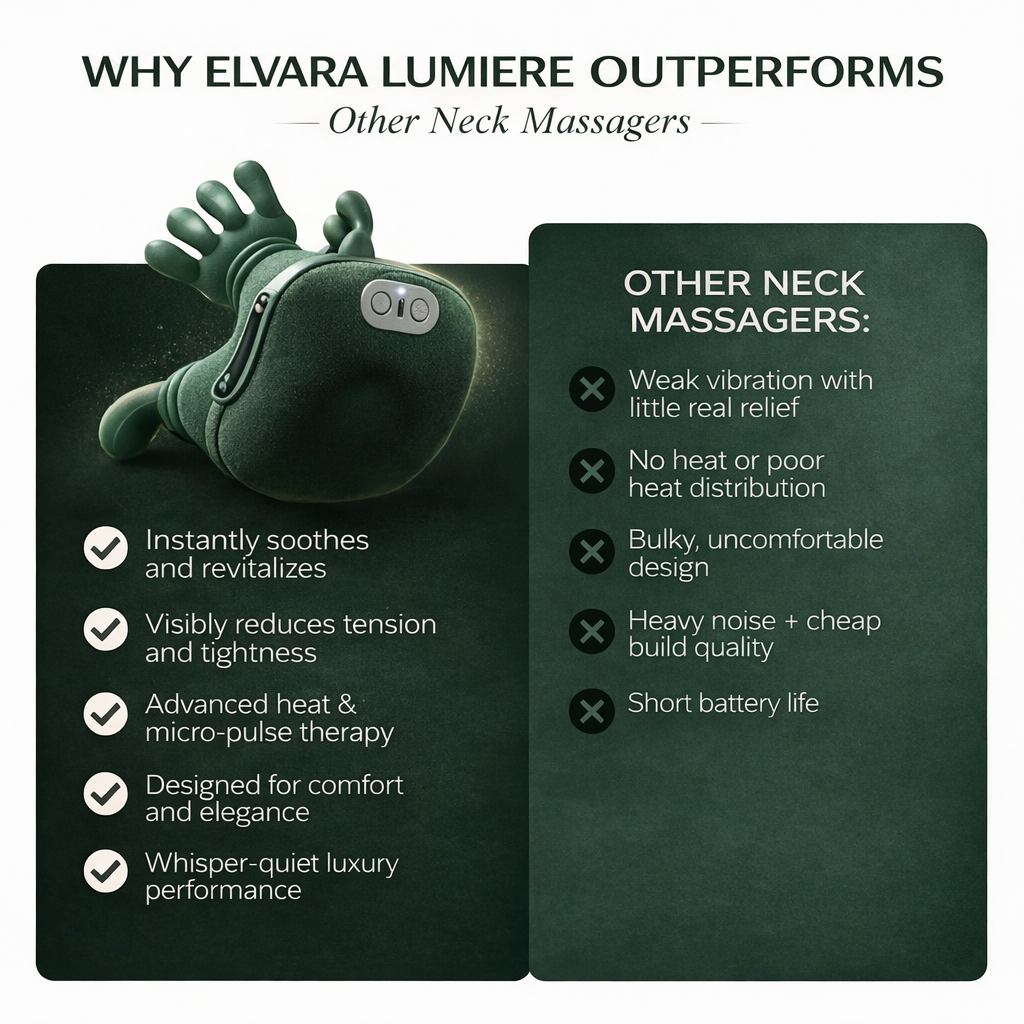 Elvara Lumière Siasoo™ Pro Neck & Body Massager